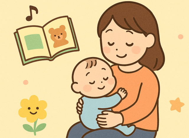 おひざで抱っこのおはなし会