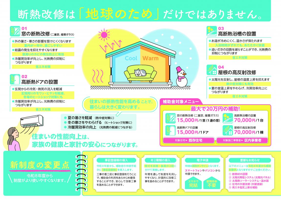 リーフレット見開き