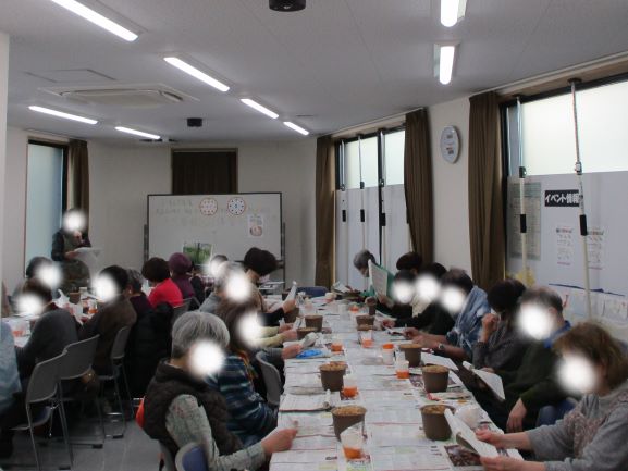 さぎ草植え込み講習会当日の様子