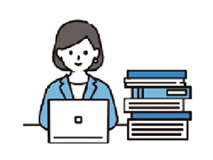 職員のイラスト