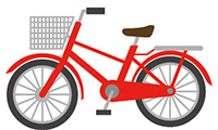 自転車のイラスト