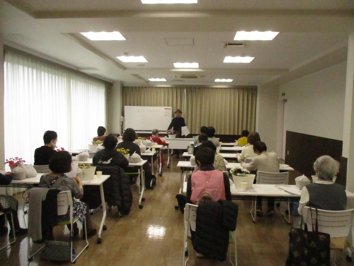 寄せ植え講習会