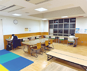 学習スペースの写真