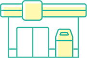 コンビニのイラスト