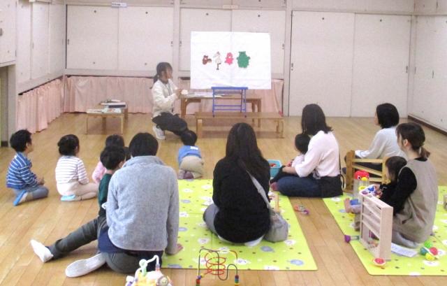 パネルシアターの様子