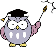 フクロウのイラスト