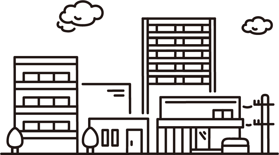 まちのイラスト