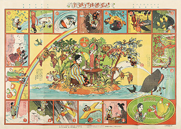 「友子の空想旅行双六」の写真