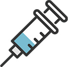 注射器のイラスト