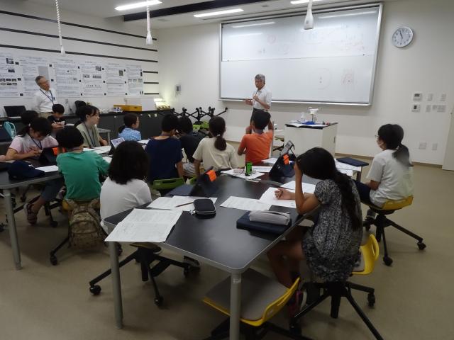 「トライアル探究コース」ワークショップの様子