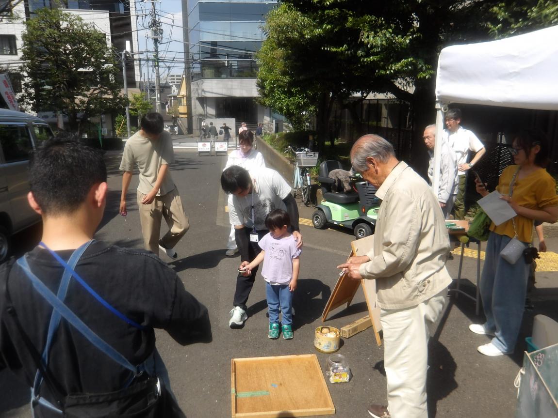 作品展外遊び
