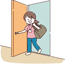 訪問看護のイメージイラスト
