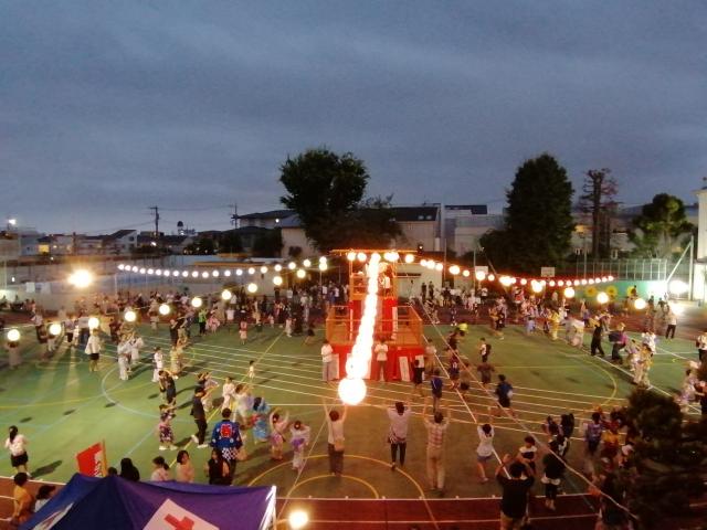 親子盆踊り大会