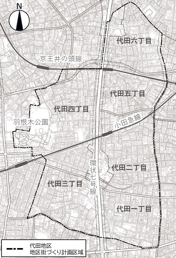 代田地区区域
