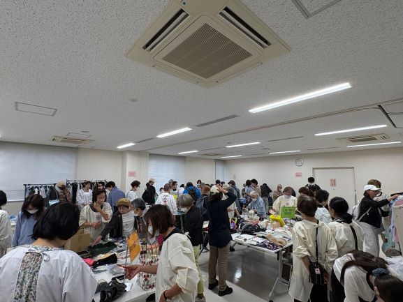 バザー当日の様子