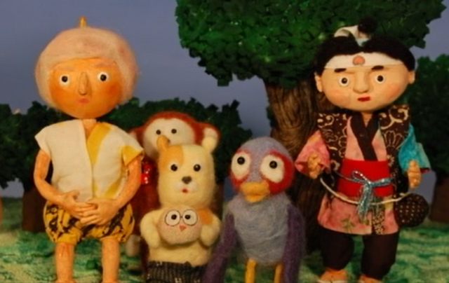鬼退治したくない桃太郎を見て平和のアート作品をつくろう！画像