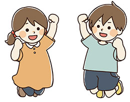子どもたちのイラスト