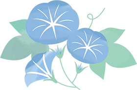 アサガオのイラスト