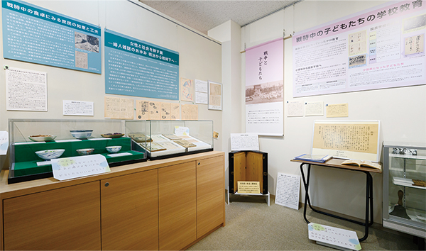 リニューアルした常設展示の写真