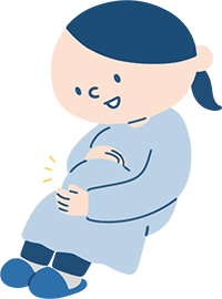 妊婦のイラスト