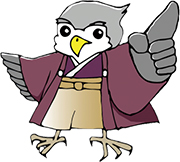 世田谷区防犯キャラクター せたかくんのイラスト
