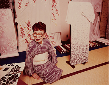 宇野千代さんの写真