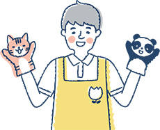 保育士のイラスト