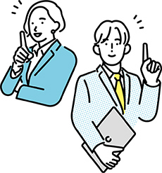 職員のイラスト