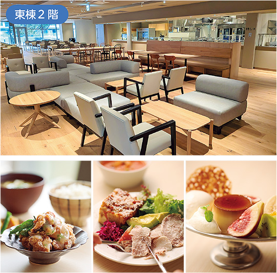 東棟2階 カフェ・レストラン「CAFE ours 世田谷」の写真