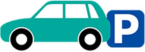 駐車場のイメージイラスト