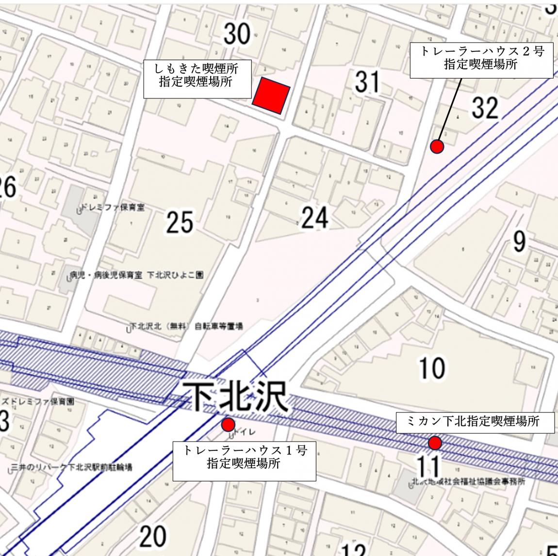 下北沢周辺図R7.10