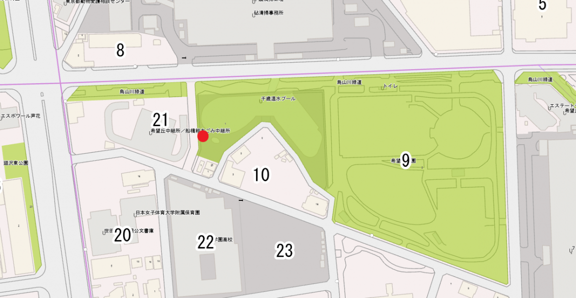 千歳温水プール指定喫煙場所