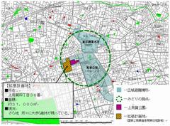 上用賀案内図