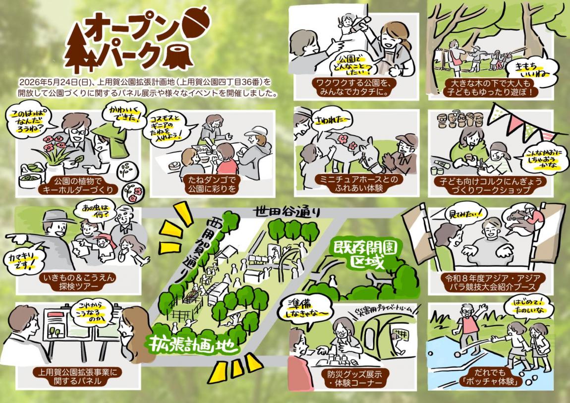 グラフィックレコードイメージ図
