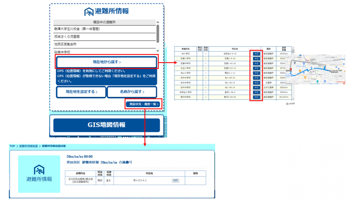 避難所情報