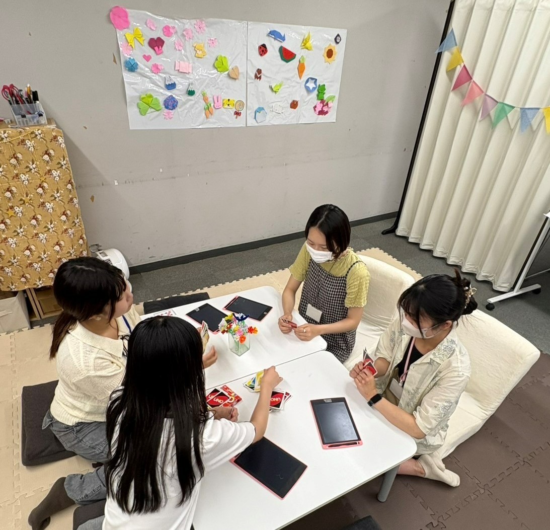 遊んでいる様子