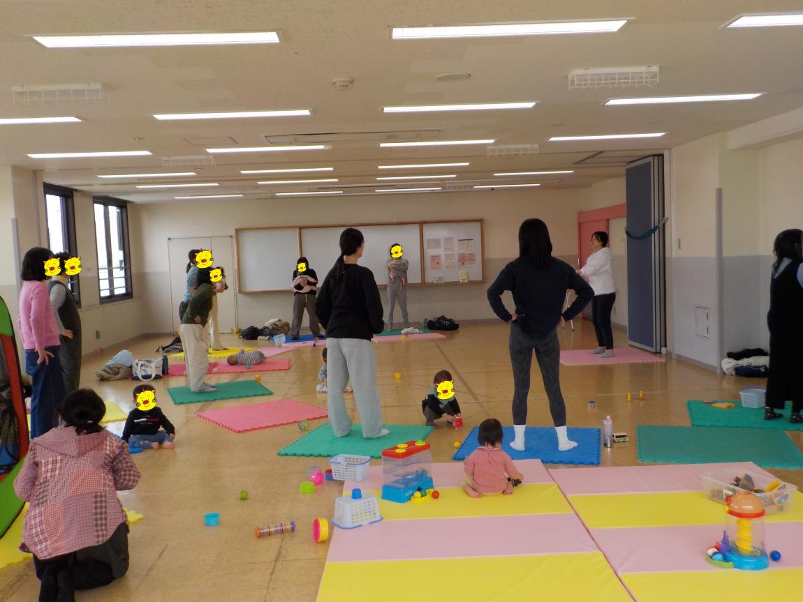 マタニティ講座「ゆっくりのんびりストレッチ」