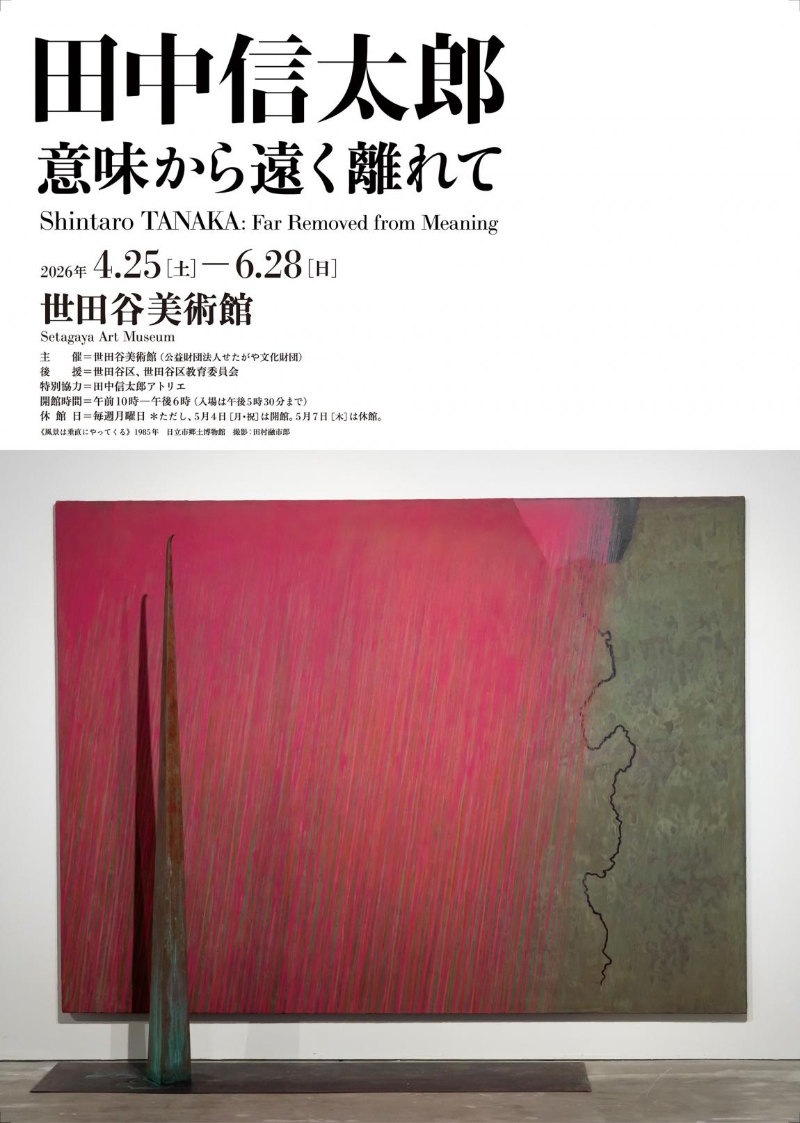 田中信太郎展　意味から遠く離れて
