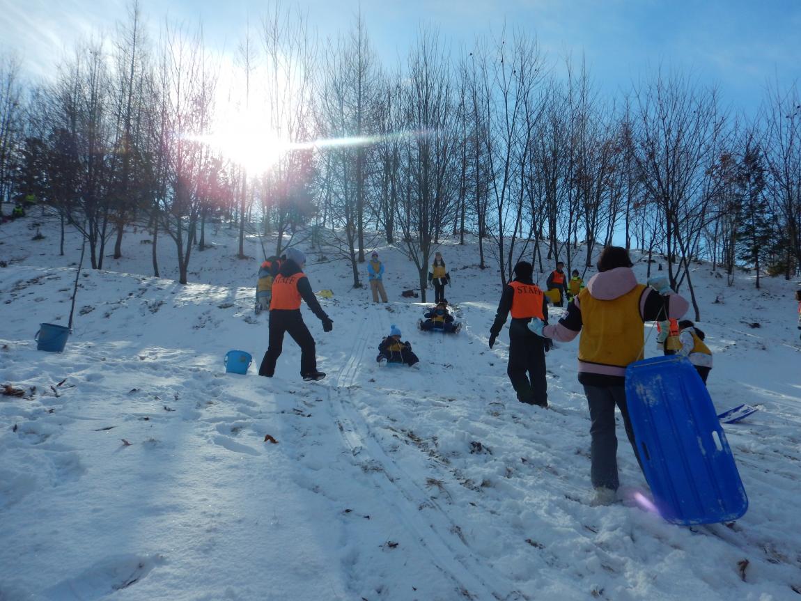 こども里山自然学校の様子（冬の教室）