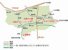 北沢地域地図