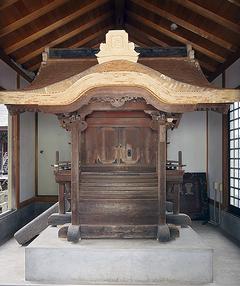 桜上水・八幡神社旧本殿
