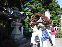 奥澤神社の説明の様子