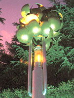 世田谷公園にある「平和の灯」の写真