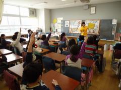 東深沢小学校の授業風景