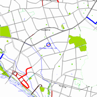 主要生活道路232号線（2期）位置図